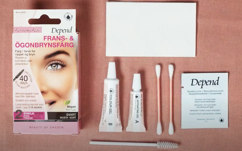 Frans och ögonfransfärg