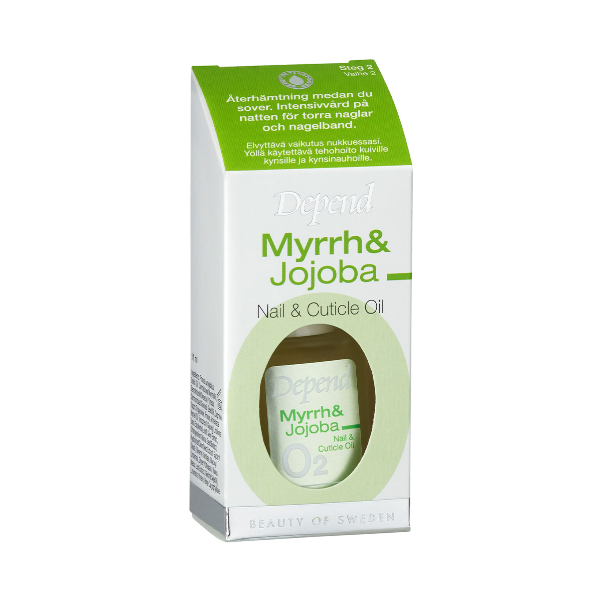 8608 O2 Myrrh Jojoba Nail Cutucle Oil