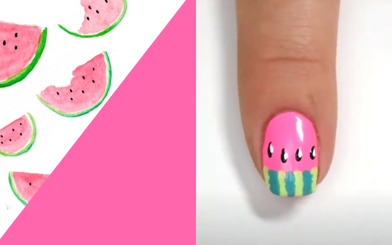 Watermelon design omslag