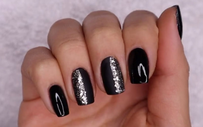 Nail Art Glittriga Nyarsnaglar 10 Minute Manicure