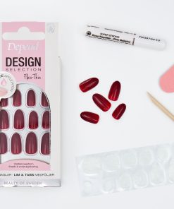 80208 Losnaglar Design Selection Bordeaux Red Medium Oval reklambild