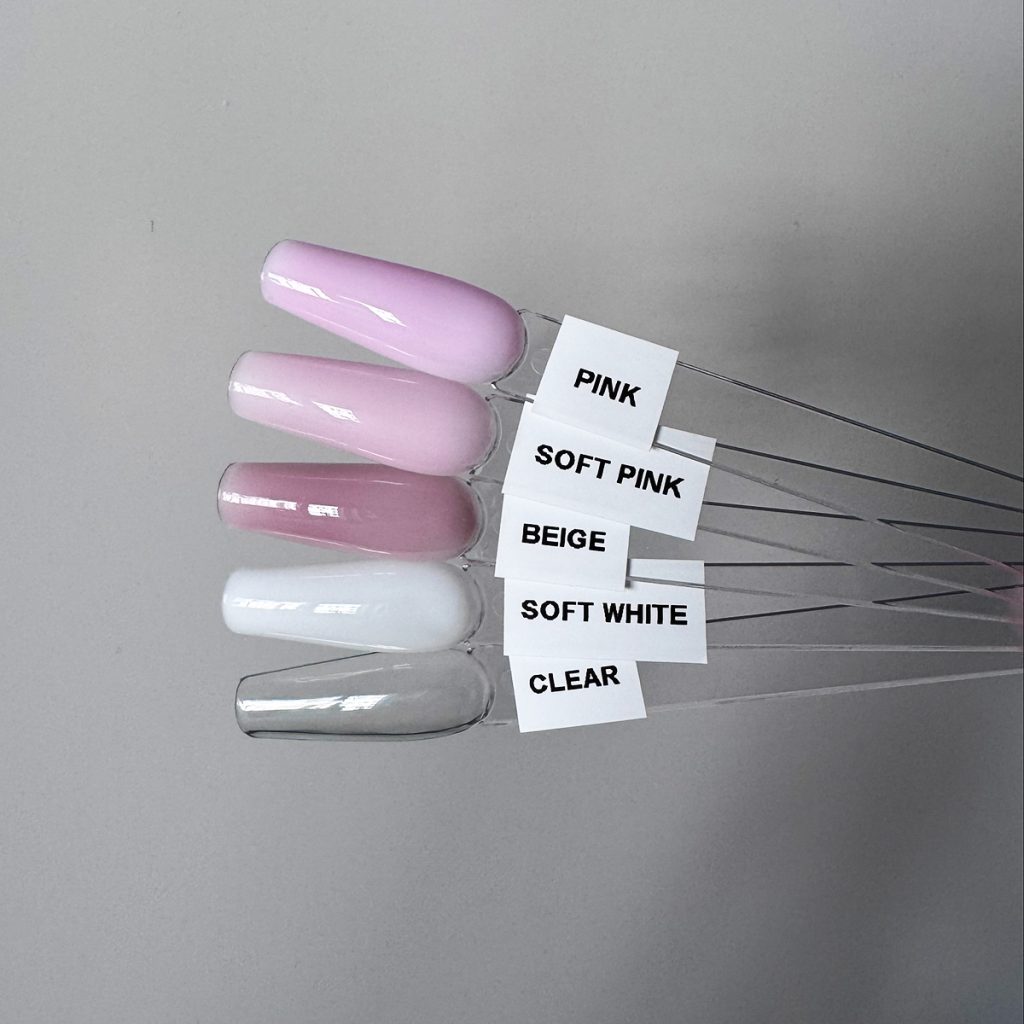 Samlade swatches Gel Builder