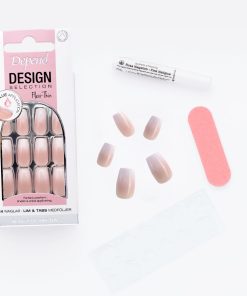 80220 Losnaglar Design Selection French Ombre Short Coffin reklambild 1