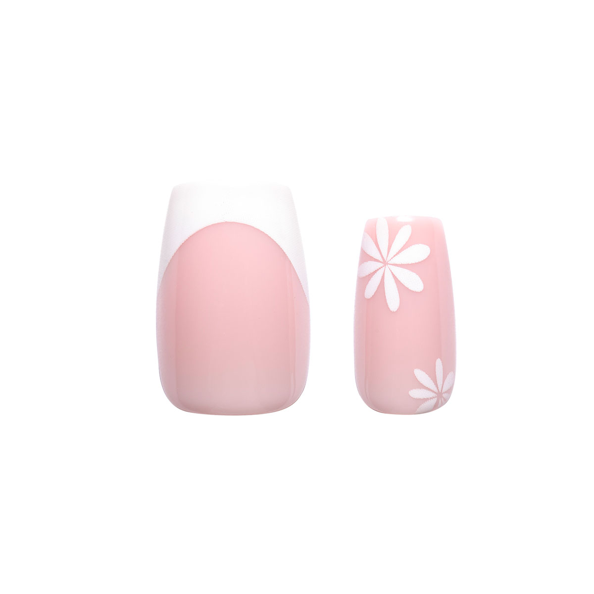 80228 Losnaglar Design Selection French Flower Blossom Short Coffin detaljbild