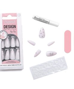 80238 Losnaglar Design Selection Pink Ivory Almond reklambild