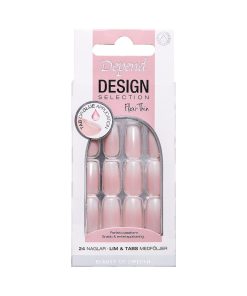 80240 Losnaglar Design Selection Misty Vail Fade Short Coffin